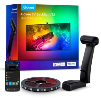Govee Smart Ταινία LED Backlight T2 Wi-Fi Τηλεόρασης 12V RGB Φως 3.6m με Τροφοδοτικό & WiFi Controller Κωδικός: H605C311