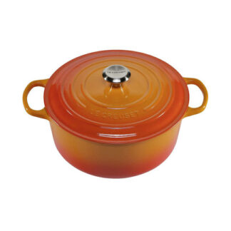 Le Creuset Signature Βαθιά Κατσαρόλα από Μαντέμι 28cm Volcanic