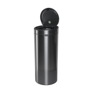 Brabantia Μεταλλικός Κάδος Απορριμμάτων Μαύρος 30lt