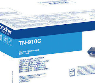 Brother TN-910C Γνήσιο Toner Laser Εκτυπωτή Κυανό 9000 Σελίδων (TN-910C)