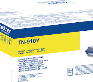 Brother TN-910Y Γνήσιο Toner Laser Εκτυπωτή Κίτρινο 9000 Σελίδων (TN-910Y)