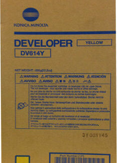 Konica Minolta DV-614Y Γνήσιο Developer Unit Laser Εκτυπωτή Κίτρινο 120000 Σελίδων (A3VX700)