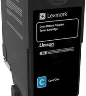 Lexmark 84C2HCE Γνήσιο Toner Laser Εκτυπωτή Κυανό Return Program 16000 Σελίδων
