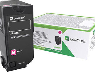 Lexmark 74C2SME Γνήσιο Toner Laser Εκτυπωτή Ματζέντα