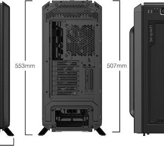 Be Quiet Silent Base 802 Window Midi Tower Κουτί Υπολογιστή Μαύρο