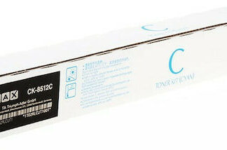 Utax CK-8512C Γνήσιο Toner Laser Εκτυπωτή Κυανό 15000 Σελίδων (1T02RLCUT0)