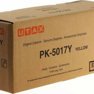 Utax PK-5017Y Γνήσιο Toner Laser Εκτυπωτή Κίτρινο 6000 Σελίδων (1T02TVAUT0)