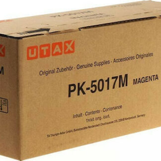 Utax PK-5017M Γνήσιο Toner Laser Εκτυπωτή Ματζέντα 6000 Σελίδων (1T02TVBUT0)