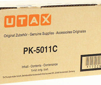 Utax PK-5011C Γνήσιο Toner Laser Εκτυπωτή Κυανό 5000 Σελίδων (1T02NRCUT0)