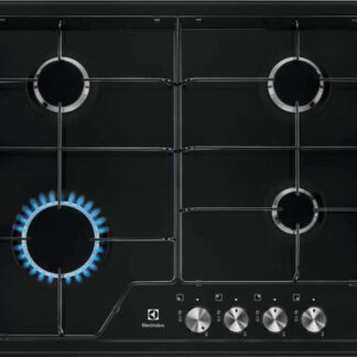 Electrolux EGS6424K hob Black Built-in 60 cm Gas 4 zone(s)