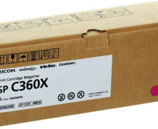 Ricoh SP C360X Γνήσιο Toner Laser Εκτυπωτή Ματζέντα High Capacity 9000 Σελίδων (408252)