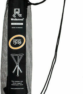 Walkstool Comfort 75 XXL Σκαμνάκι Παραλίας Αλουμινίου Μαύρο
