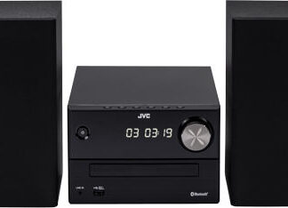 JVC Ηχοσύστημα 2.0 UX-C25DAB 14W με CD / Digital Media Player, WiFi και Bluetooth Μαύρο