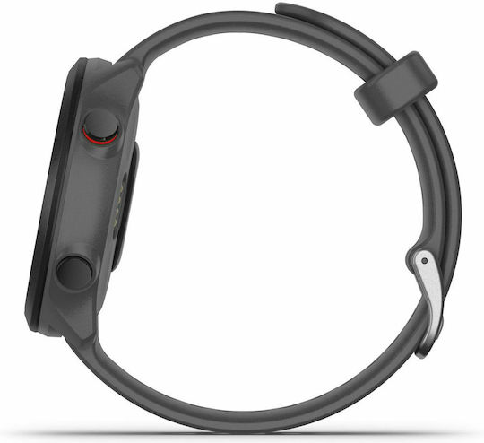 Garmin Forerunner 55 42mm Αδιάβροχο Smartwatch με Παλμογράφο (Monterra Grey) - Image 6