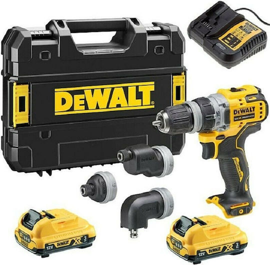 Dewalt Δραπανοκατσάβιδο Μπαταρίας Brushless 12V 2x3Ah Κωδικός: DCD703L2T - Image 2