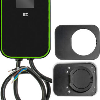 Green Cell EV15RFID Επιτοίχιος Τριφασικός Σταθμός Φόρτισης 22kW με Ενσωματωμένο Καλώδιο Type 2
