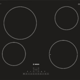 Bosch Serie 6 PKE611FP2E hob Black Built-in 60 cm Ceramic 4 zone(s)