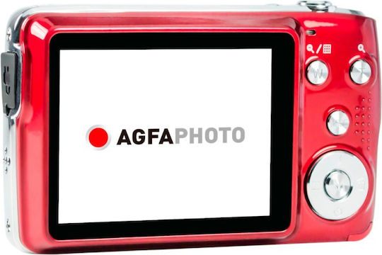 AgfaPhoto Realishot DC8200 Compact Φωτογραφική Μηχανή 18MP Οπτικού Ζουμ 8x με Οθόνη 2.7" και Ανάλυση Video Full HD (1080p) Κόκκινη - Image 2