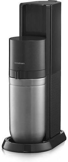SodaStream Soda Maker DUO black Schwarz QC incl 1 Glas- Glas & 1 PET-Bottle PETBottle (1016812411)