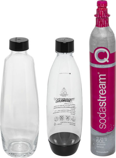 SodaStream Soda Maker DUO black Schwarz QC incl 1 Glas- Glas & 1 PET-Bottle PETBottle (1016812411) - Image 7