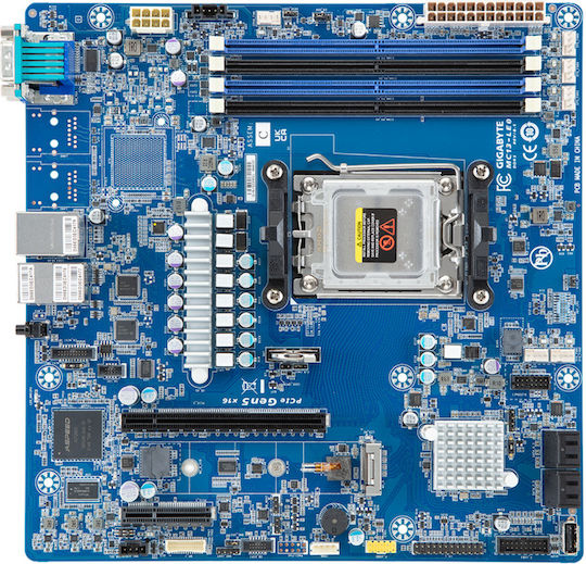 Motherboard - Gigabyte MC13-LE0 1x AM5 AMD Epyc 4004/Ryzen 7000/Ryzen 9000 B650E. - Image 2