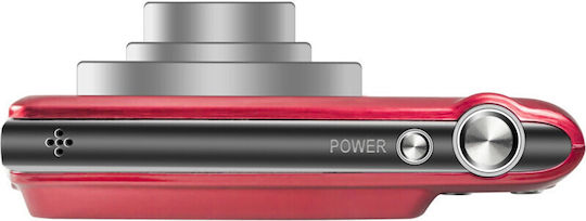 AgfaPhoto Realishot DC8200 Compact Φωτογραφική Μηχανή 18MP Οπτικού Ζουμ 8x με Οθόνη 2.7" και Ανάλυση Video Full HD (1080p) Κόκκινη - Image 4