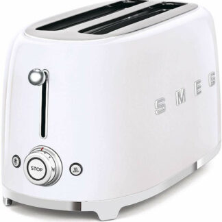 Smeg Φρυγανιέρα 2 Θέσεων 1500W Λευκή Κωδικός: TSF02WHEU