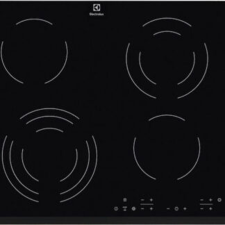 Electrolux EHF6343FOK hob Black Built-in 60 cm Ceramic 4 zone(s)