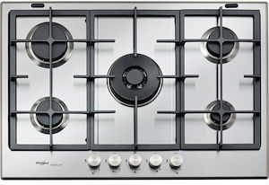 Whirlpool Εστία Αερίου Αυτόνομη 56x48εκ. Κωδικός: GMR 7522/IXL