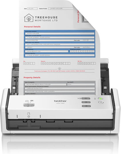 Φορητό Σκάνερ Έγχρωμο Duplex Brother ADS1300UN1 6-20 ppm - Image 3