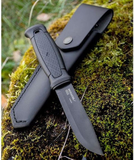 Morakniv Garberg Μαχαίρι Μαύρο με Λάμα από Ατσάλι σε Θήκη Κωδικός: 13100