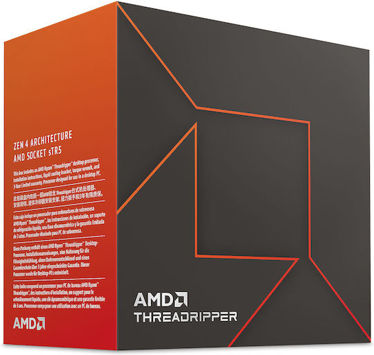AMD Ryzen Threadripper 7970X 4GHz Επεξεργαστής 32 Πυρήνων για Socket sTR5 σε Κουτί - Image 3