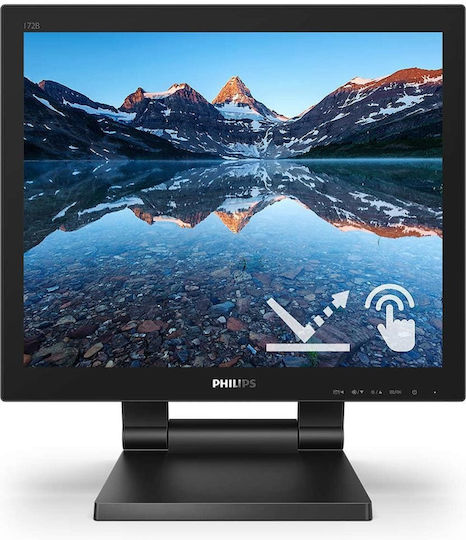 Philips 172B9TL TN Touch Monitor 17" 1280x1024 με Χρόνο Απόκρισης 1ms GTG