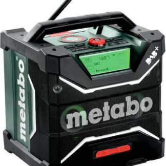 Metabo RC 12-18 Επιτραπέζιο Ραδιόφωνο DAB+ με Bluetooth Μαύρο