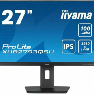 iiyama XUB2793QSU-B7 computer monitor 68.6 cm (27 ) 2560 x 1140 pixels Wide Quad HD LED Black