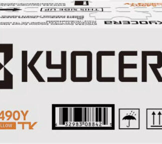 Kyocera TK-5490Y Γνήσιο Toner Laser Εκτυπωτή Κίτρινο 2400 Σελίδων (1T0C22ANL1)