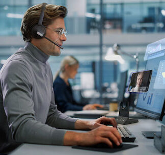 Yealink VOIP Headset (WH64-DUAL-TEAMS)