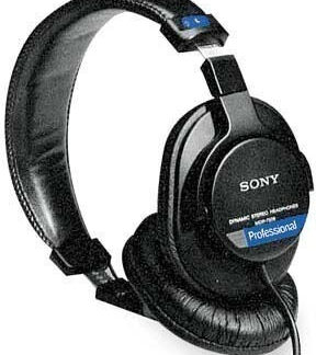 Sony MDR7506 headphones/headset Wired Head-band Stage/Studio Black