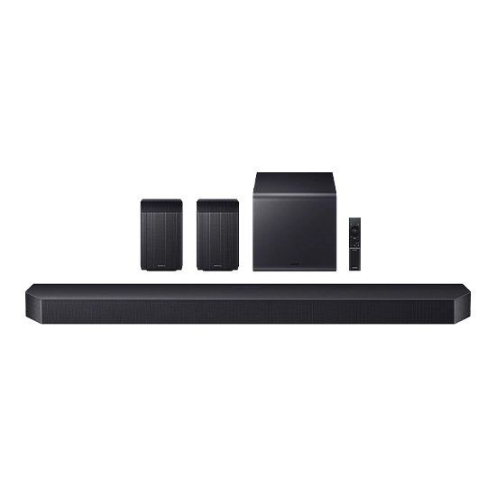 Samsung HW-Q990F Soundbar 11.1.4 Bluetooth, HDMI και Wi-Fi με Ασύρματο Subwoofer και Τηλεχειριστήριο Μαύρο