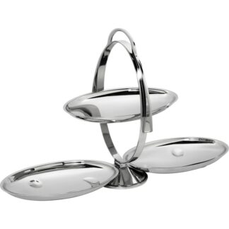 Alessi Inox Ορντεβιέρα Γκρι Π27xΜ44xΥ20cm Κωδικός: Anna