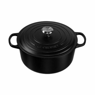 Le Creuset Signature Roaster round 28cm black Schwarz (21177280000430)