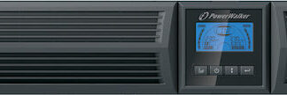 Powerwalker VI 1500 RT HID UPS Line-Interactive 1500VA 1350W με 8 IEC Πρίζες