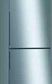 Bosch Serie 4 KGV33VLEA fridge-freezer Freestanding 289 L E Stainless steel