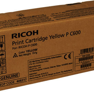 Ricoh Toner P C600 Yellow Gelb (408317)