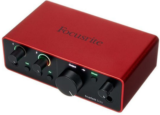 Focusrite Scarlett Solo 4th Gen - 2-channel audio interface