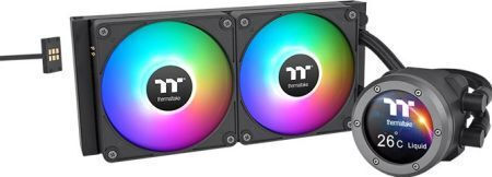 Thermaltake TH240 V2 Ultra EX ARGB Sync Υδρόψυξη Επεξεργαστή Διπλού Ανεμιστήρα 120mm για Socket AM4/AM5/1700/1200