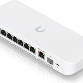 Ubiquiti UniFi Flex 2.5G Managed L2 2.5G Ethernet (100/1000/2500) Power over Ethernet (PoE) Desktop/Wall-Mounting White