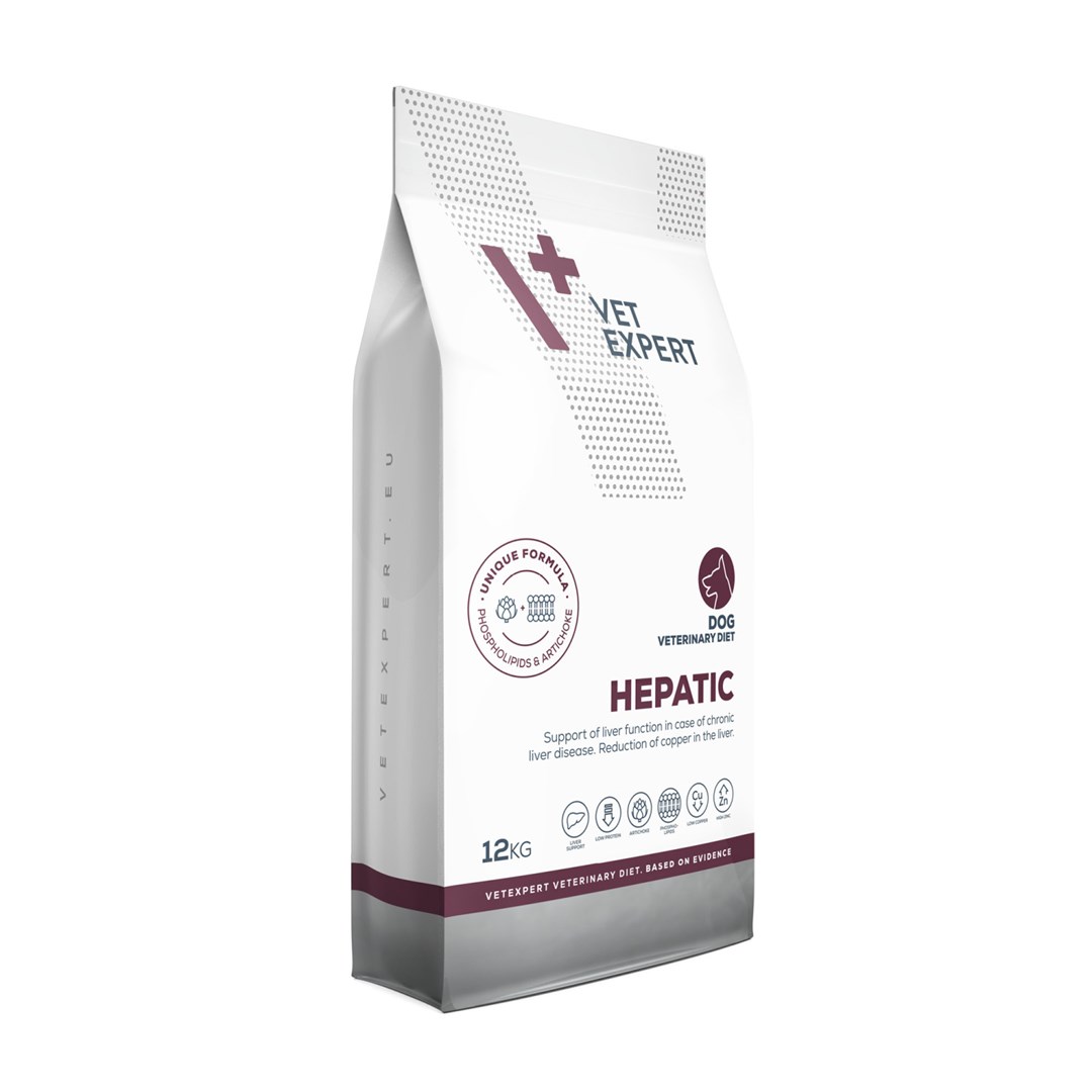VET EXPERT Veterinary Diet Hepatic Dog - dry dog food - 12kg