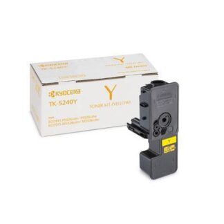 Kyocera TK-5240Y Γνήσιο Toner Laser Εκτυπωτή Κίτρινο 3000 Σελίδων (1T02R7ANL0)