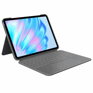 Logitech Combo Touch iPad Air 11'' (2024/2025) grau QWERTZ